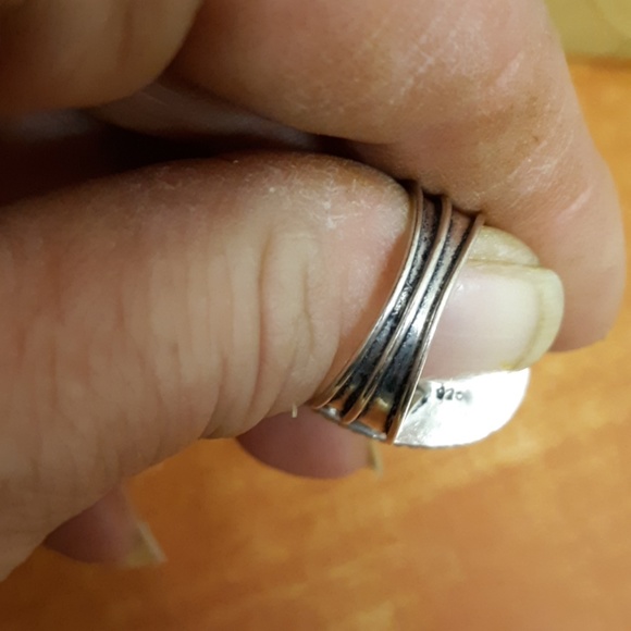 New Pyrite 925 Silver Ring. - Picture 7 of 8